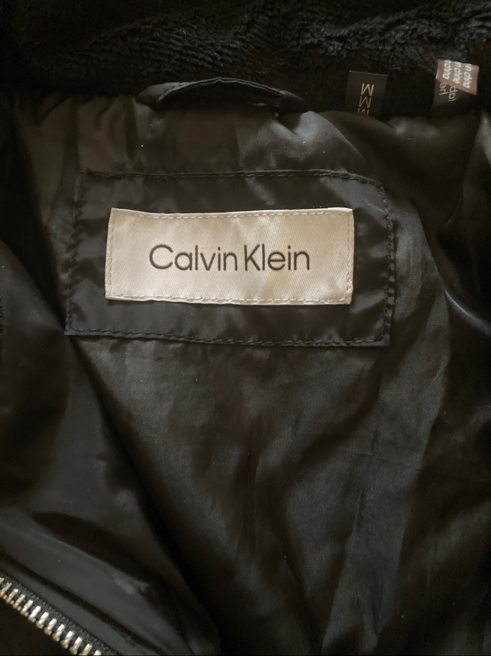Calvin Klein Lightweight Quilted Jacket Size M 🖤 - Picture 5 of 12